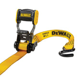 DEWALT DXBC18002 1,800-lb Ratchet Tie-Down Straps, 1.25-in x 12-ft, 2-pk image 3