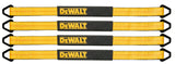 DEWALT DXBC80005 Premium Axle Strap Kit, 12000-lb Break Strength, 4-pk