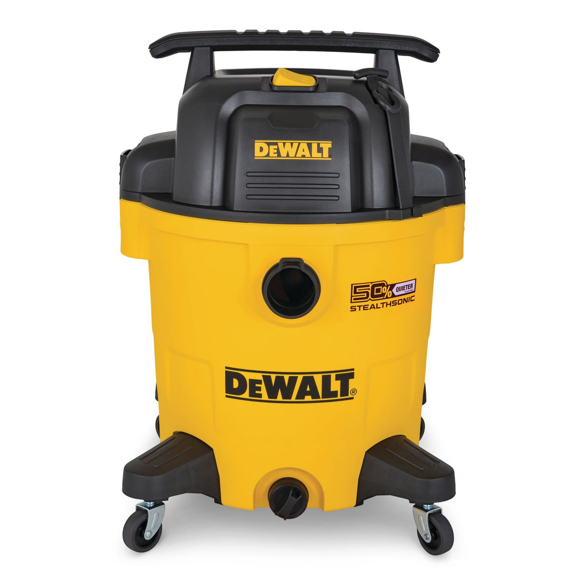 DEWALT DXV12P-QT 5.5 HP Peak Stealthsonic Quiet Wet/Dry Vacuum, 45-L