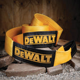 DEWALT Heavy-Duty 75000-lb Break Strength Looped End Recovery Strap, Yellow, 6-in x 30-ft image 4