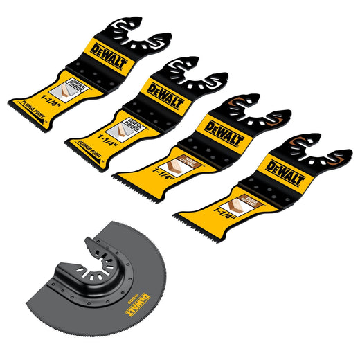 Dewalt Oscillating Blade Set, 5-Piece