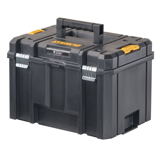 DEWALT TSTAK Deep Box with Flap Top and Removable Tray