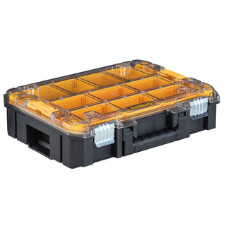 Dewalt TSTAK Stackable Organizer with Clear Lid, 44-lb