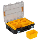 Dewalt TSTAK Stackable Organizer with Clear Lid, 44-lb image 4