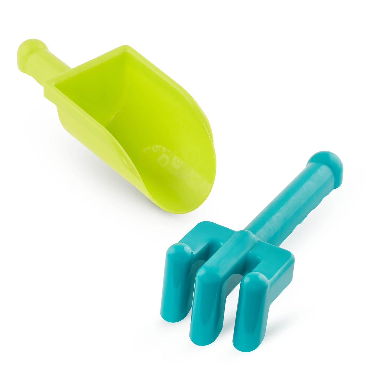 Diggin' Duo Outdoor Beach/Sandbox Shovel & Scoops Set, Toddler Development Toy, Ages 18m+