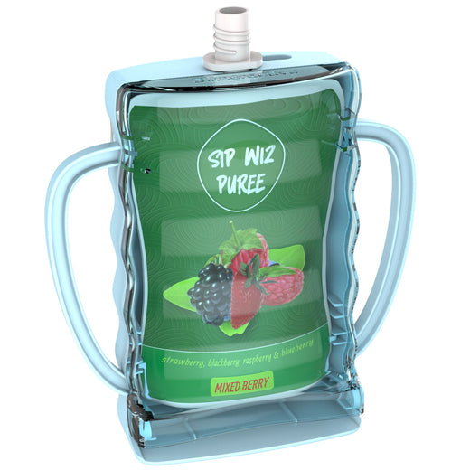 Dinner Active Sip Wiz Squeeze-Proof Holder, Blue
