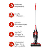 Dirt Devil Versa Cordless Stick Vacuum, Lightweight, Red image 4