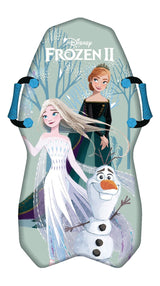 Disney Frozen 2 Kids' 1-Person Lightweight Foam Winter Snow Sled/Toboggan with Handles