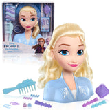 Disney Frozen Elsa Styling Head Toy with 14 Accessories for Hair Styling and Braiding, Ages 3+ image 6