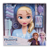 Disney Frozen Elsa Styling Head Toy with 14 Accessories for Hair Styling and Braiding, Ages 3+ image 7