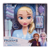 Disney Frozen Elsa Styling Head Toy with 14 Accessories for Hair Styling and Braiding, Ages 3+ image 8