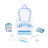 Disney Frozen Elsa's Icy Magic Vanity Tabletop Playset with Sounds & Hair Accessories, Kids Ages 3+ image 6