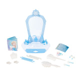 Disney Frozen Elsa's Icy Magic Vanity Tabletop Playset with Sounds & Hair Accessories, Kids Ages 3+ image 8