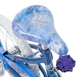 Disney Frozen Kids' Bike, 16-in Wheel, Ice Blue/White image 8