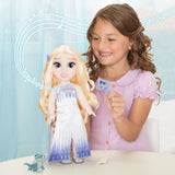 Disney Frozen Snow Queen Elsa Singing Dress-Up Doll image 7