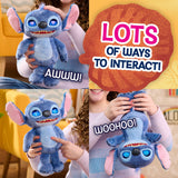 Disney Lilo and Stitch Feature Interactive Plush, 11-in image 4