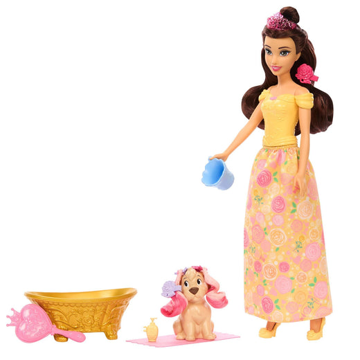 Disney Princess Doll and Feature Pet Playset for Ages 3+