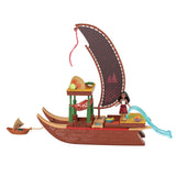 Disney Princess Moana's Adventure Canoe Transforming Toy Set for Ages 4+ image 3