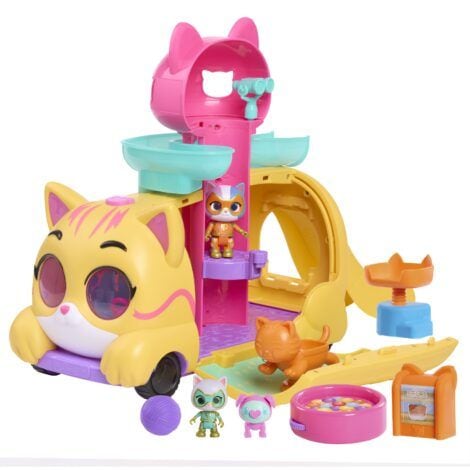 Disney SuperKitties Purr 'N' Go Playset for Ages 3+