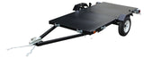 DK2 4x8-ft Single-Axle Folding Utility Trailer with 2-in Ball Coupler