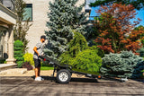 DK2 4x8-ft Single-Axle Folding Utility Trailer with 2-in Ball Coupler image 7
