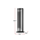 DREO Home 1500W PTC Convection Oscillating Ceramic Electric Tower Heater, 23-in image 5