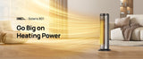 DREO Home 1500W PTC Convection Oscillating Ceramic Electric Tower Heater, 23-in image 6