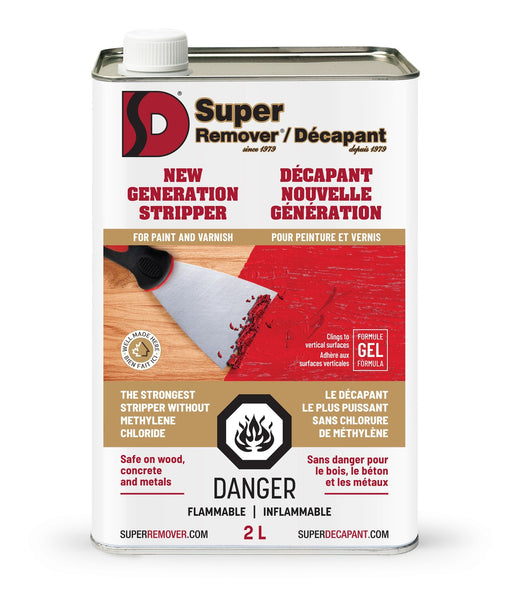 DS Super Remover New Generation Paint & Varnish Stripper/Remover, 2-L