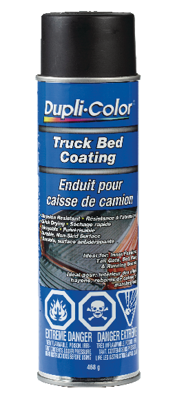 Dupli-Color Black Vinyl Polymer Truck Bed Coating, 468g