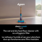 Dyson Clean + Wash Hygiene Vacuum Cleaner, Lightweight, Self-Drying Deck image 6