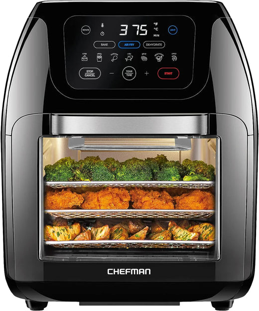 CHEFMAN Multifunctional Digital Air Fryer Rotisserie, Dehydrator, Convection Oven