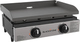 Blackstone 1666 22” Tabletop Griddle with Stainless Steel Faceplate, Powder Coated Steel, Black image 2
