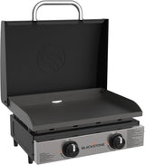 Blackstone 1666 22” Tabletop Griddle with Stainless Steel Faceplate, Powder Coated Steel, Black image 3