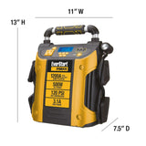 J5CPDE Jump Starter, Power Station, 1200 Peak Battery Amps with 500W Inverter and 120 PSI Compressor image 3