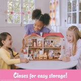 Calico Critters Red Roof Country Home, Dollhouse Playset with Figures, Furniture and Accessories image 2