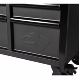 Heavy Duty 61 in. W x 23 in. D 15-Drawer Mobile Workbench with Solid Wood Top image 2