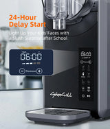 Slushie Machine,24-Hour Delay Start&Cold Retention, 68 oz Slushy Machine with Self-Cleaning Function, Frozen Drink Maker with 5 Preset Programs,Frozen Margaritas, Frappés, and More image 4