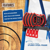 EastPoint Deluxe Steel Frame Axe Throw Target Game Set image 3