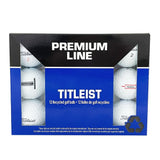 Eagle Premium Line Titleist Recycled Gold Balls, White, 12-pk