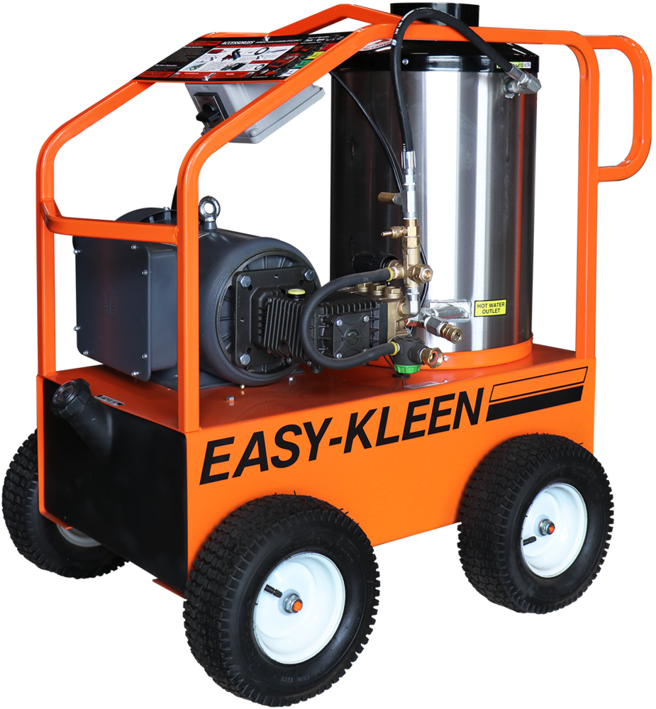 Easy-Kleen Commercial 3000 PSI 3.5 GPM Hot Water Wheeled Electric Pressure Washer