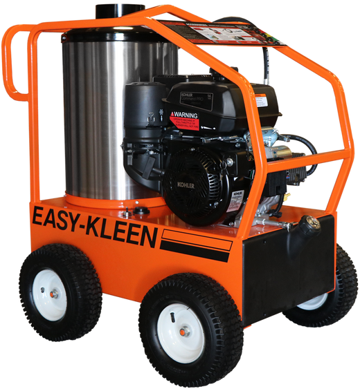 Easy-Kleen Commercial 4000 PSI 3.5 GPM 14 HP Engine Hot Water Wheeled Gas Pressure Washer