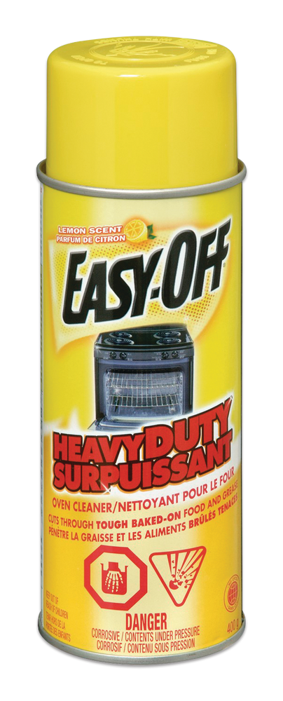 Easy Off Heavy-Duty Oven Cleaner Spray, Lemon Scent, 400-g