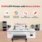 InkSonic R1390 A3 DTF Printer with Oven, T-Shirt Printing Bundle image 3