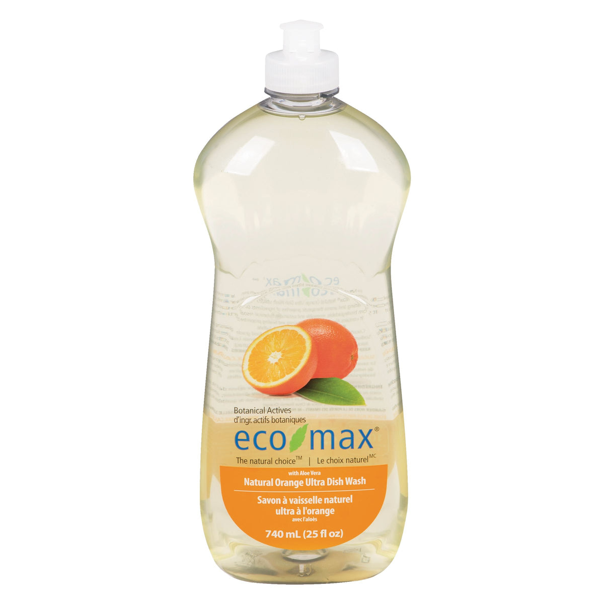 Eco-Max Natural Ultra Liquid Dish Soap, Assorted Scents, 740-mL