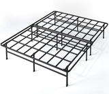 Queen Bed Frame - 14 in SmartBase Elite Metal Bed Frame with Steel Slat Support, Box Spring Replacement, Tool-Free Assembly - Super Heavy Duty Platform Bed Frame with Underbed Storage Space, Queen Size image 4