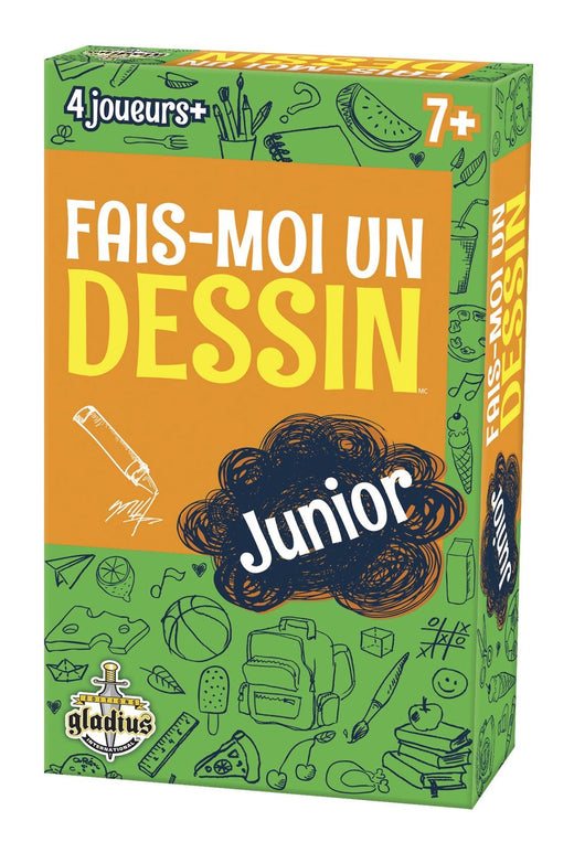 Editions Gladius Fais-moi un dessin Junior, French Edition, Ages 2+