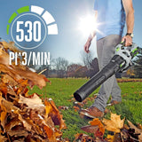 EGO POWER+ 56V 15-in String Trimmer & 530 CFM Leaf Blower Combo Kit, Includes (1) 2.5Ah Battery and (1) 210W Standard Charger, ST1502LB image 2