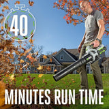 EGO POWER+ 56V 15-in String Trimmer & 530 CFM Leaf Blower Combo Kit, Includes (1) 2.5Ah Battery and (1) 210W Standard Charger, ST1502LB image 6