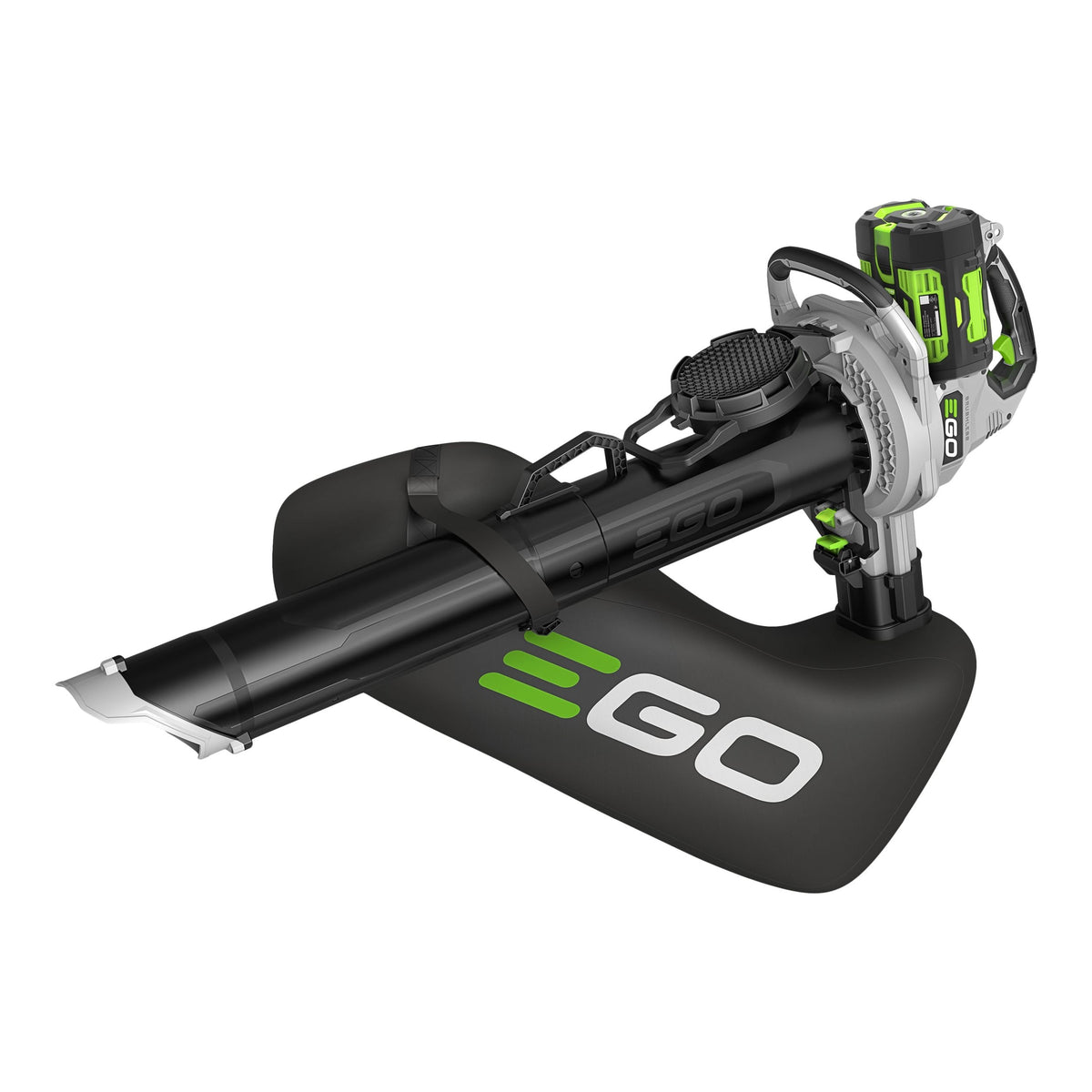 EGO POWER+ LV5005 Leaf Vacuum & Mulcher with 500 CFM Blower, Includes 6.0Ah Battery & 320W Charger