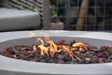 Elementi Lunar Bowl Fire Pit, Natural Gas, Light Grey, 45,000 BTU image 6